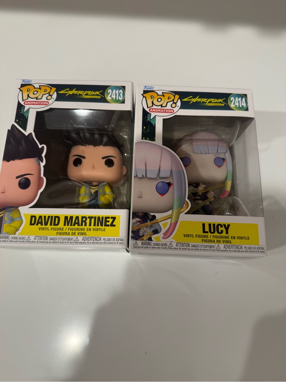 Funko Cyberpunk Edgerunners David Martinez And Lucy Bundle